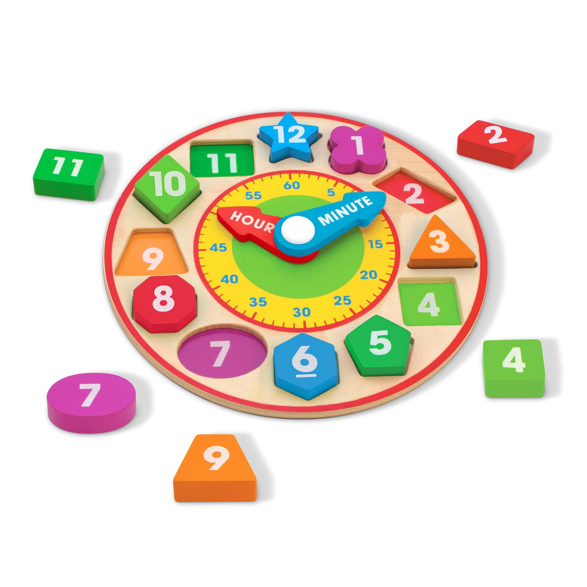 Melissa & Doug Shape Sorting Clock 8593