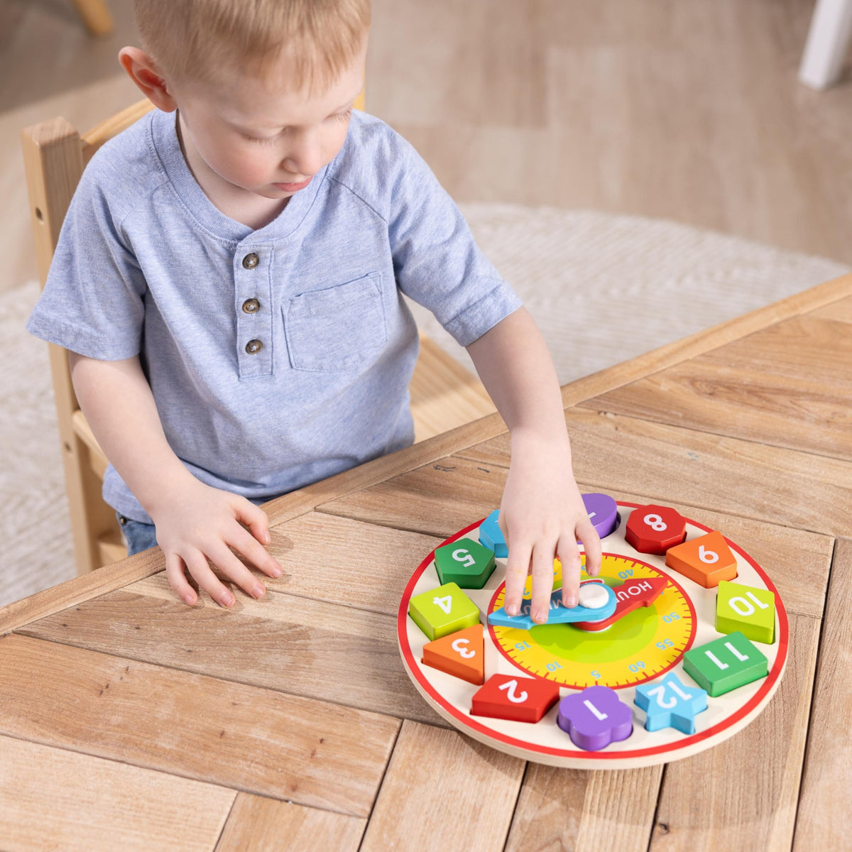 Melissa & Doug Shape Sorting Clock 8593