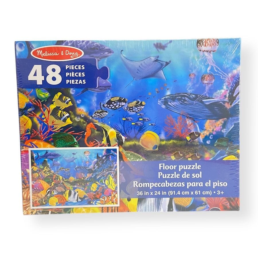 Melissa & Doug Underwater Floor Puzzle Puzzles 