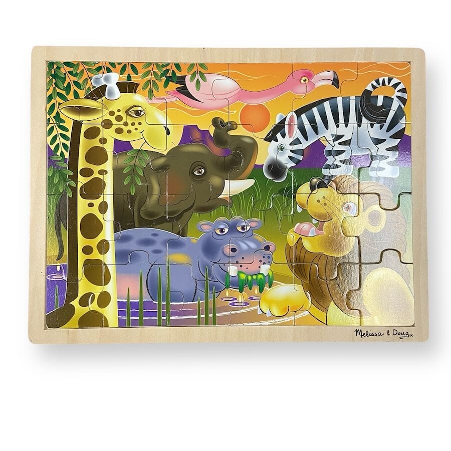 Melissa & Doug - Mellissa & Doug Jigsaw Puzzle Bundle
