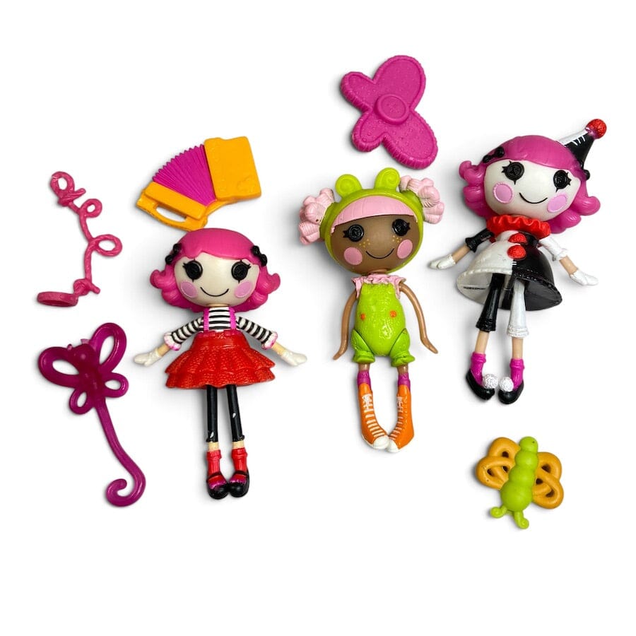 Mini Lalaloopsy Fun House Charlotte and Blossom Dolls Toys 