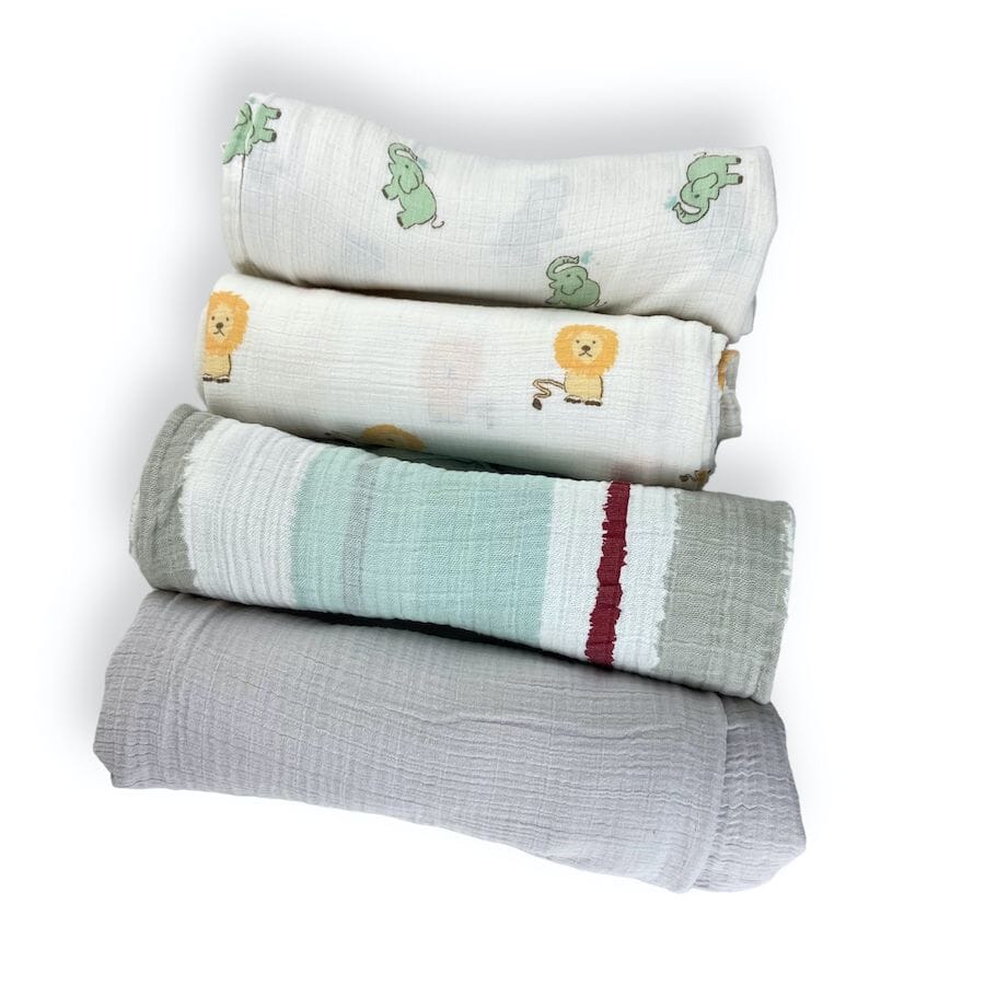 Mixed Brands - Mixed Swaddle Blanket Bundle