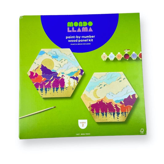 Mondo Llama Paint-by-Number 2-Pk Arts & Crafts 