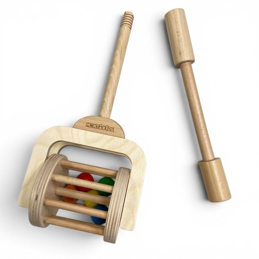 MonitKids Wooden Toddler Toy Bundle Toys 