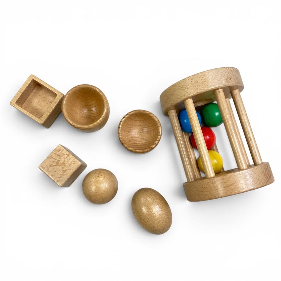 MonitKids Wooden Toddler Toy Bundle Toys 