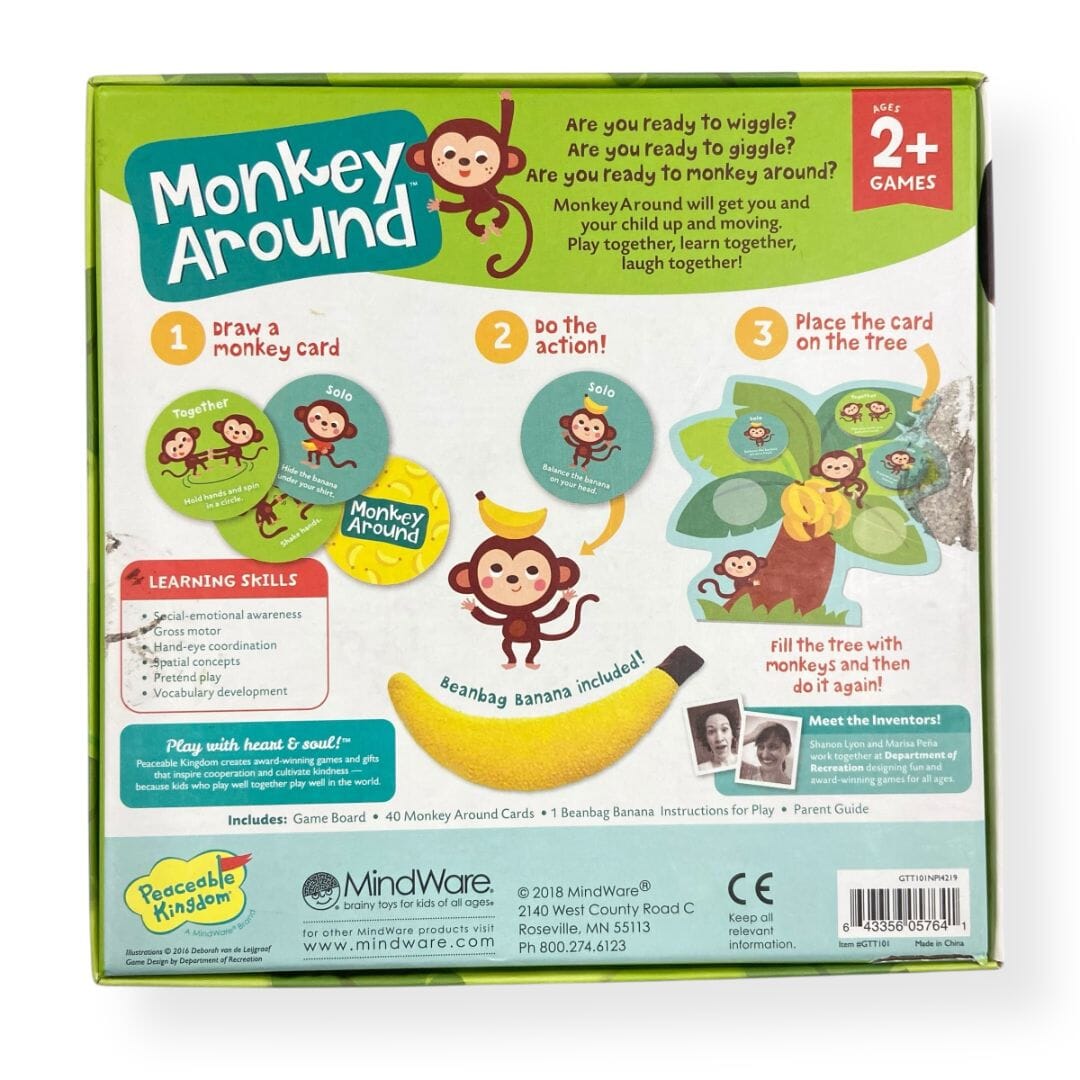 Peaceable Kingdom - Monkey Around Game