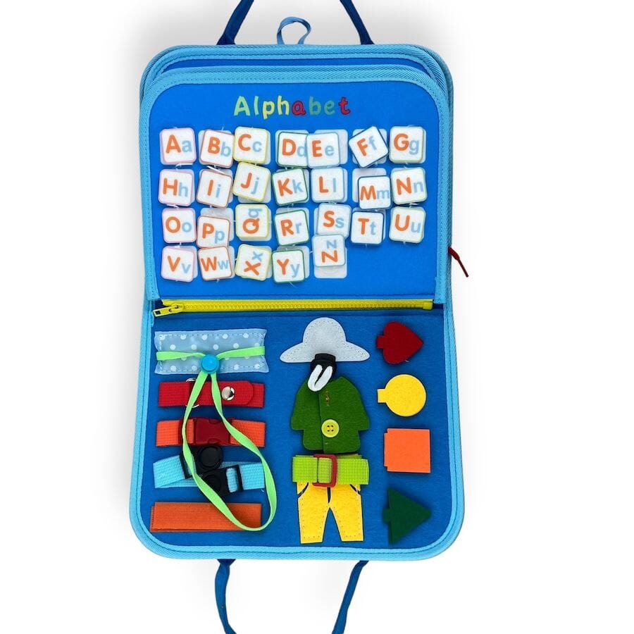 Quiet Flower - Montessori Busy Board
