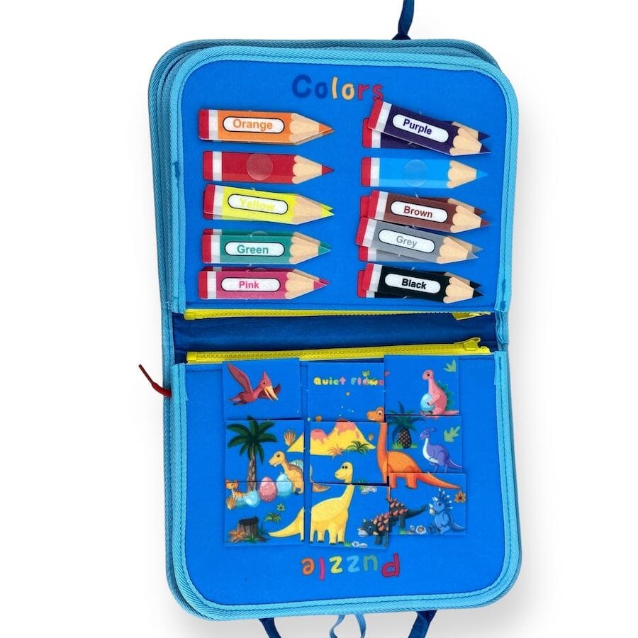 Quiet Flower - Montessori Busy Board
