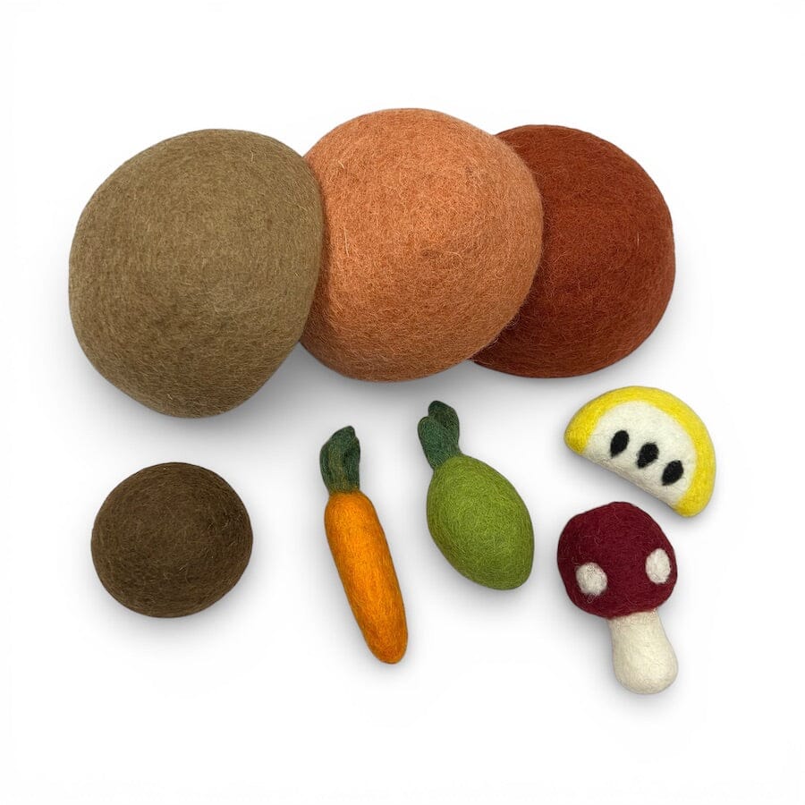Montessori Felt Sensory Sorting Bundle Toys 