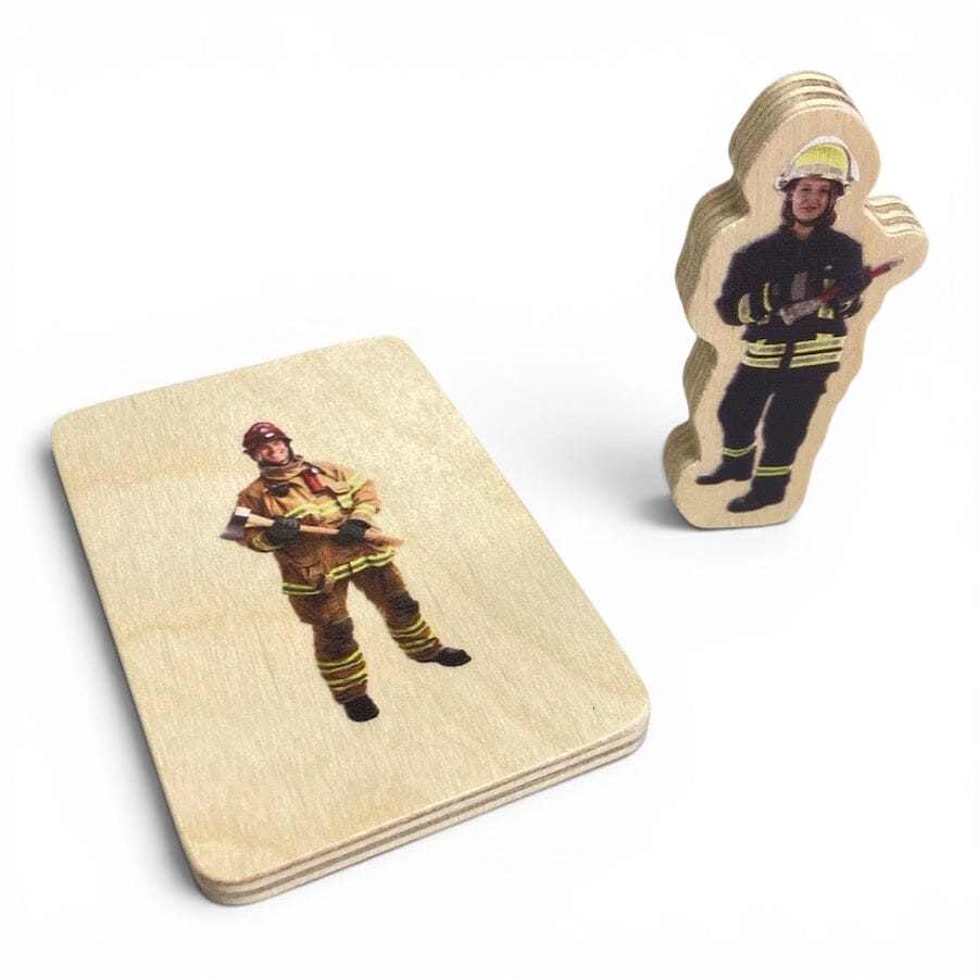 MontiKids Similar Pairs Wooden Figure Set Toys 