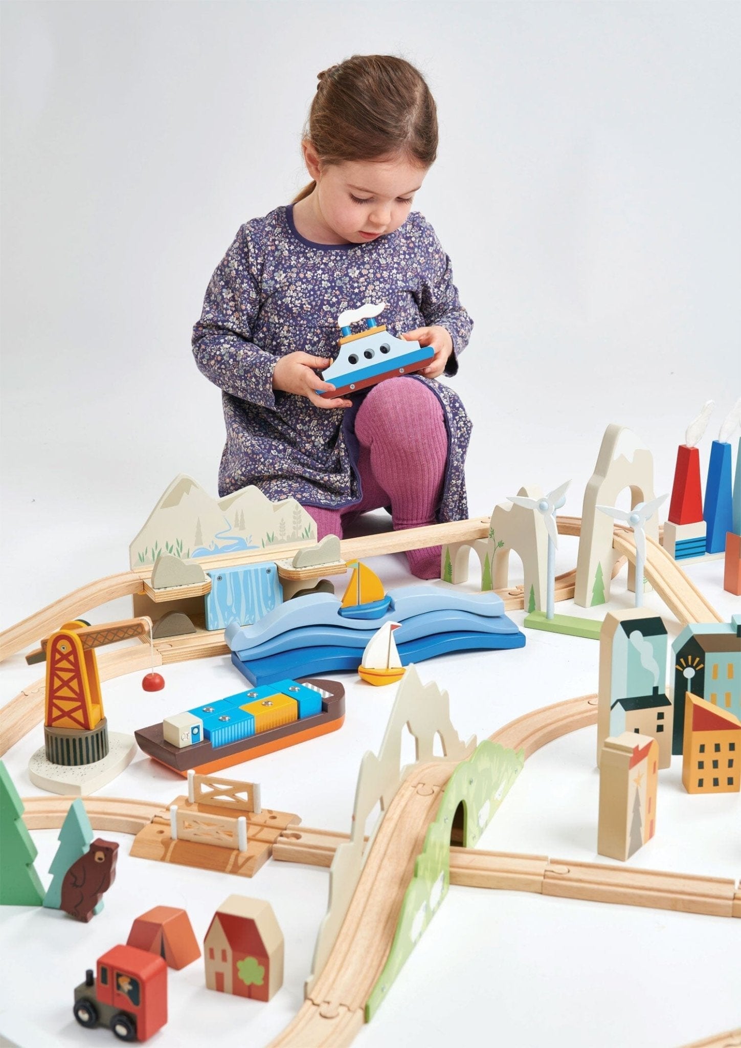 Tender Leaf - Mountain View Train Set