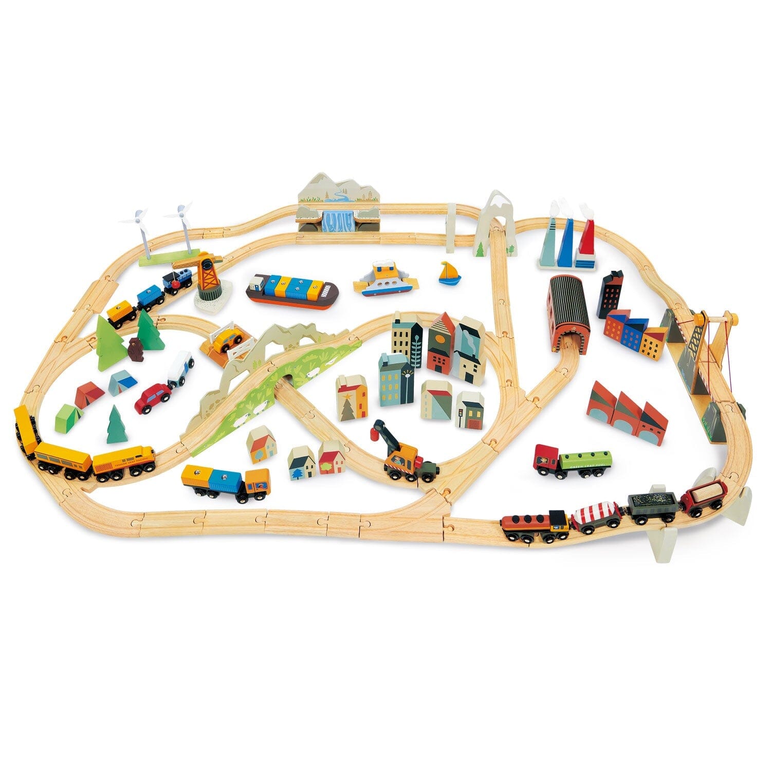 Tender Leaf - Mountain View Train Set