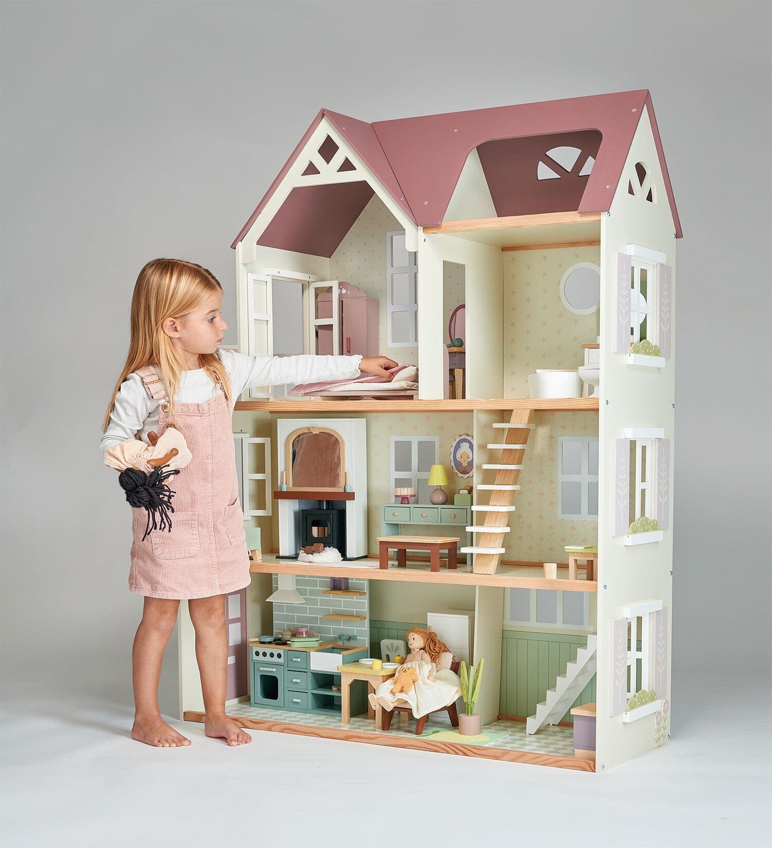 Tender Leaf - Mulberry Mansion Large Wooden Dollhouse