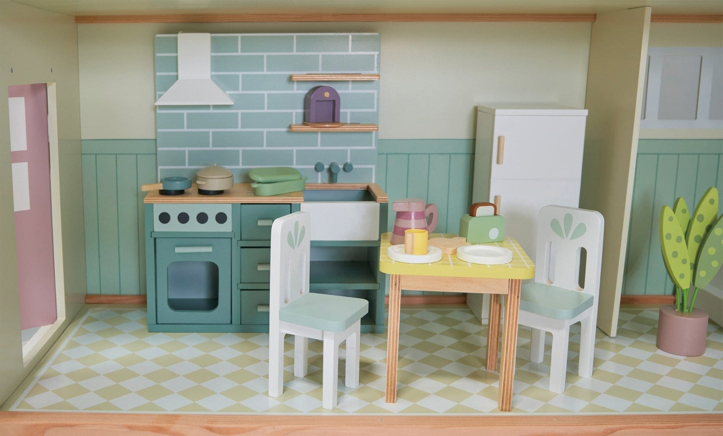 Tender Leaf - Mulberry Mansion Large Wooden Dollhouse