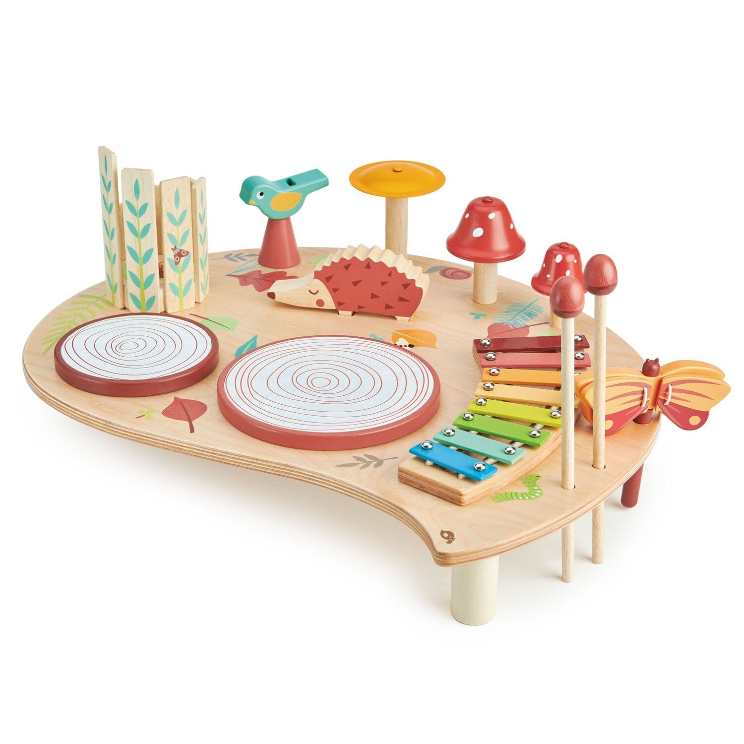 TenderLleaf Toys Musical Table 2nd side angle