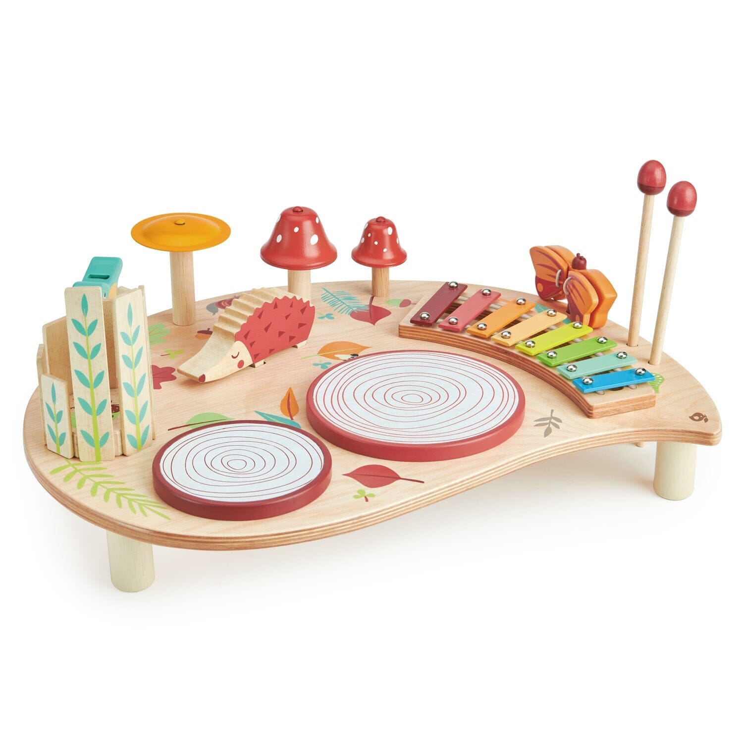 TenderLleaf Toys Musical Table side angle