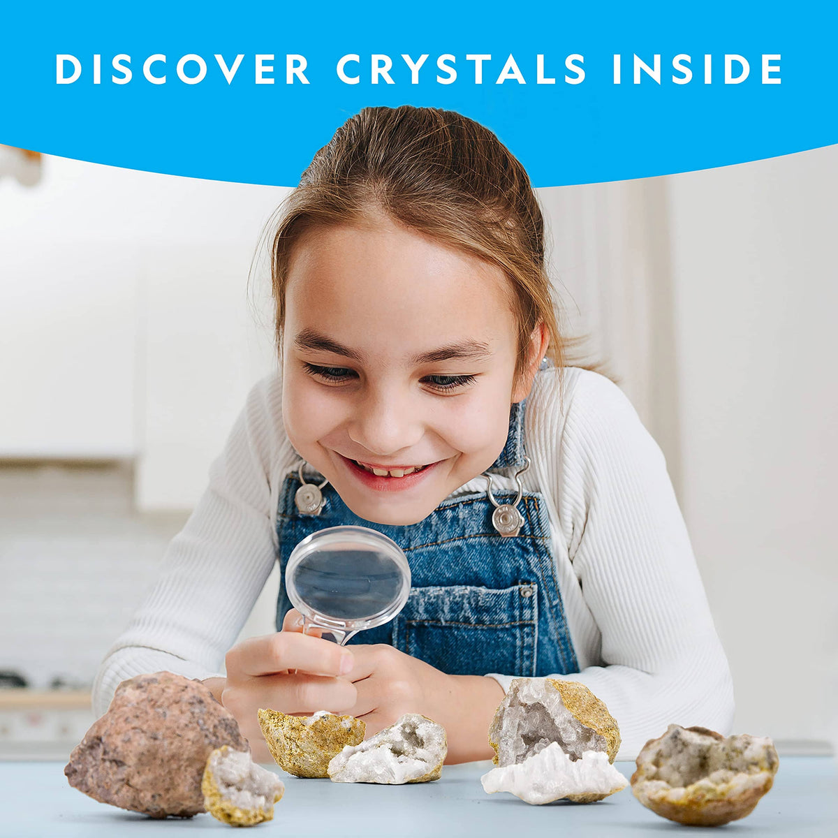 National Geographic Break Open 10 Premium Geodes NGGEO10