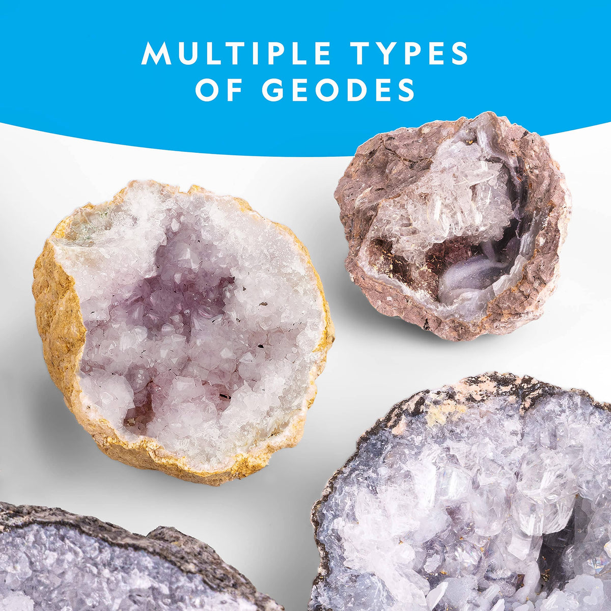 National Geographic Break Open 10 Premium Geodes NGGEO10