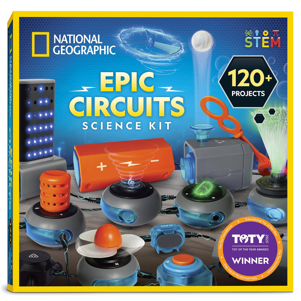 National Geographic Circuit Kit 120 Projects NGCIRCUIT120