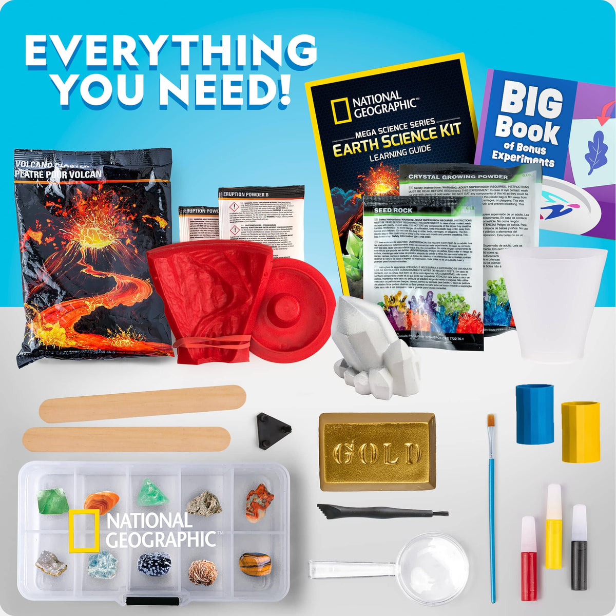 National Geographic Earth Science Kit NGMEGAEARTH