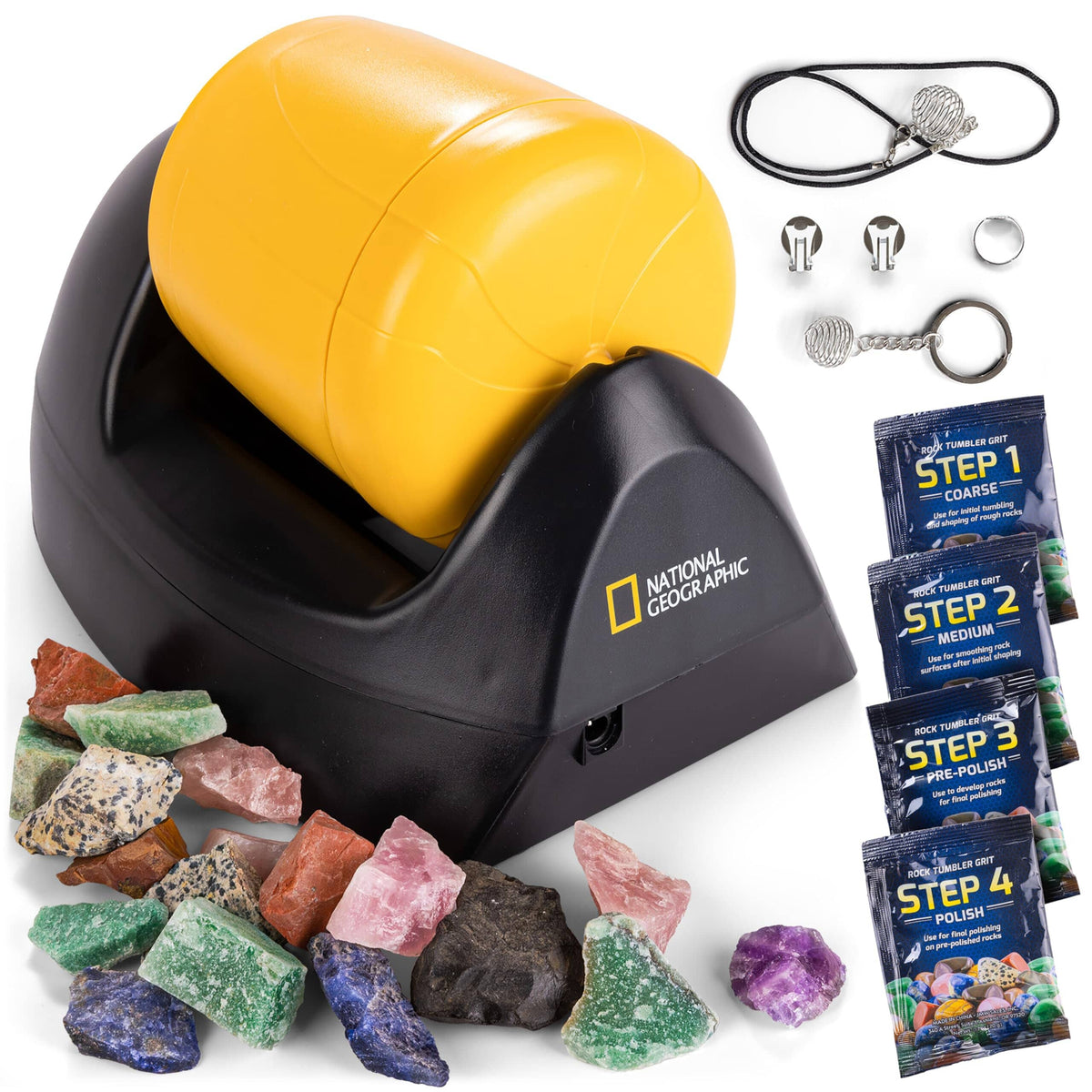 National Geographic Starter Rock Tumbler Kit NGTUMBLER2