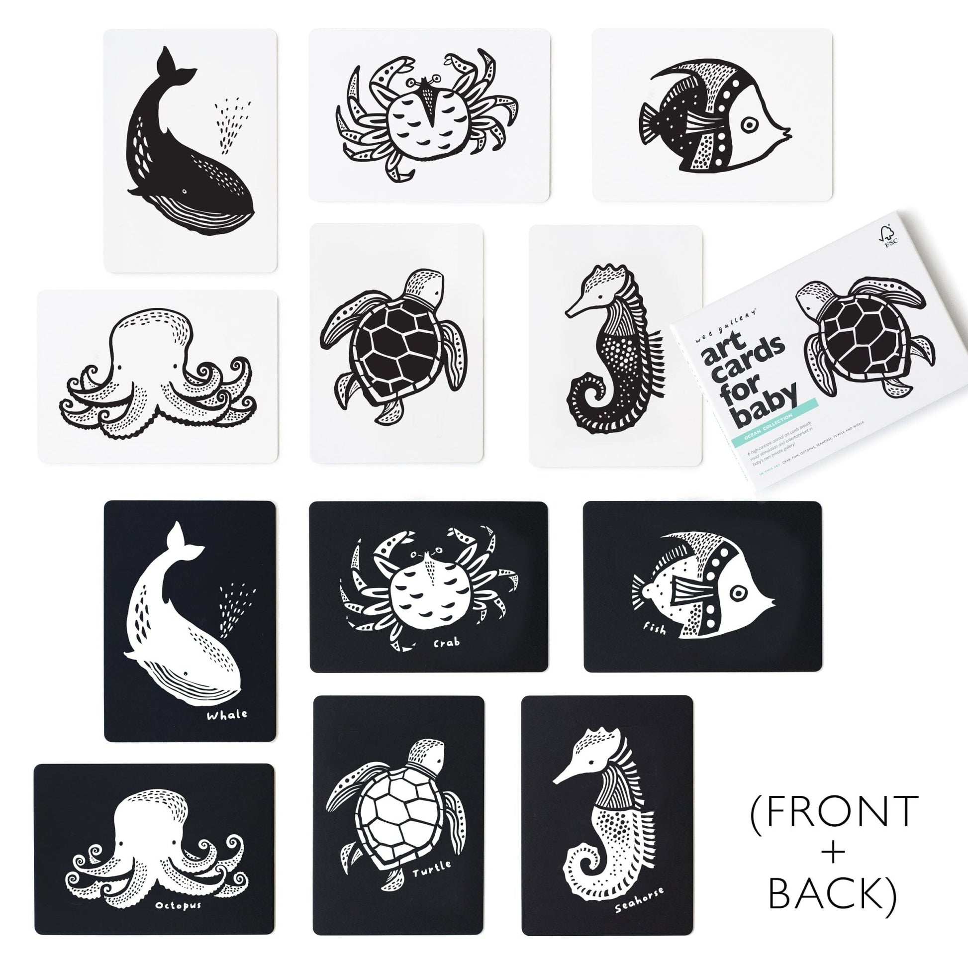 Wee Gallery - Newborn Baby Gift Set - Ocean