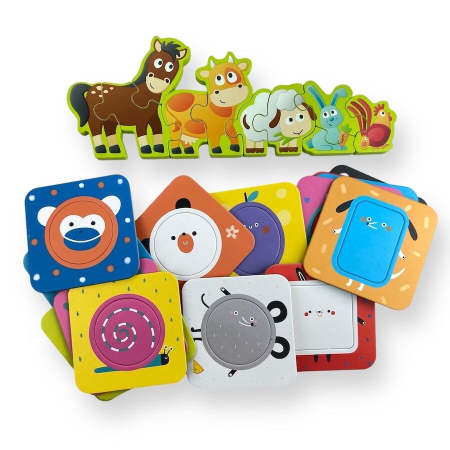 Mixed Brands - Numbers & Matching Puzzle Bundle