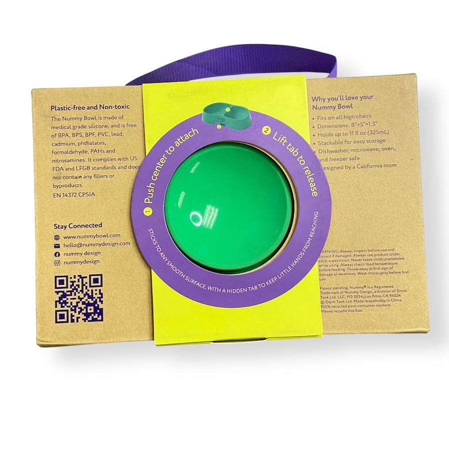 Nummy - Nummy Silicone Bowls with Suction - 2 Pk