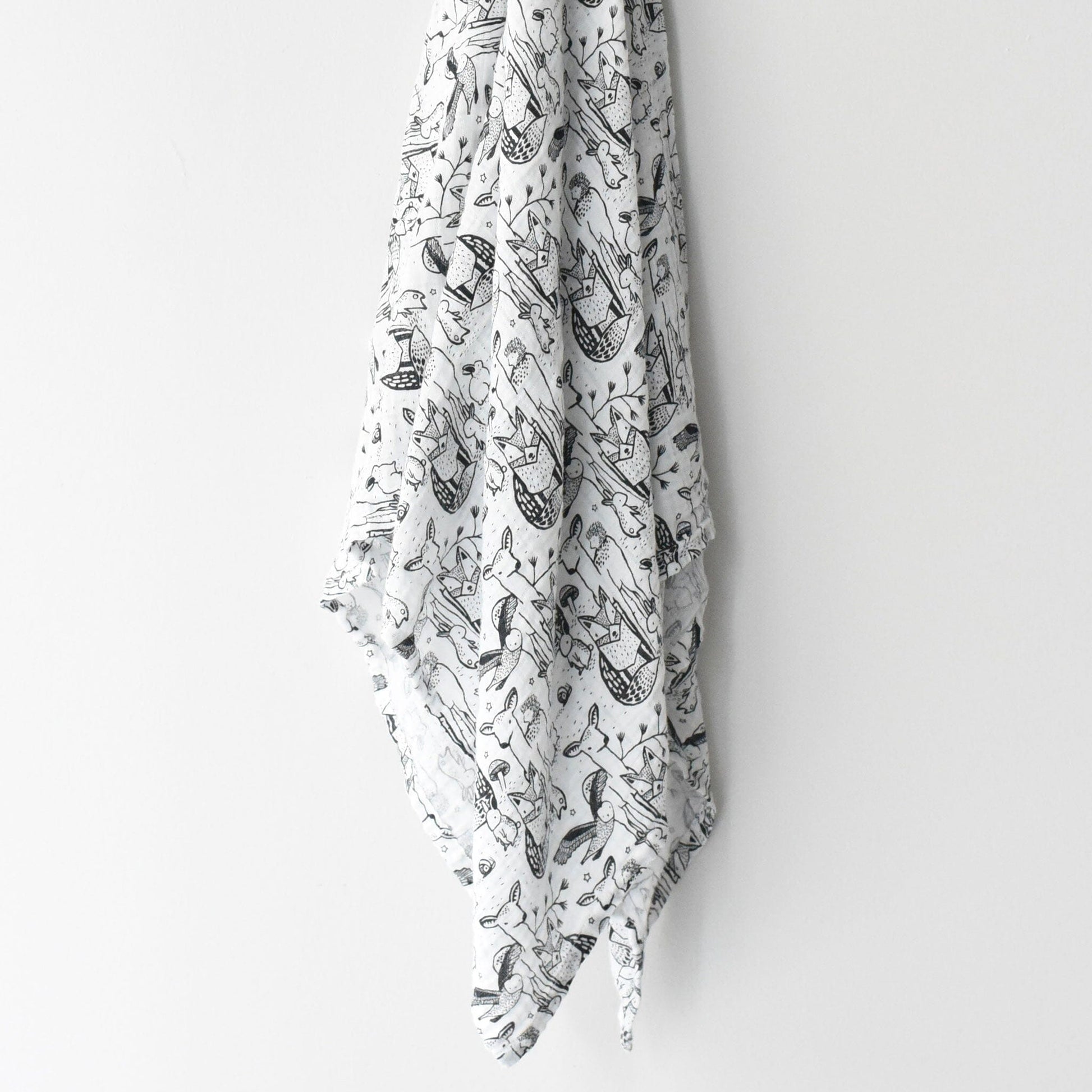 Wee Gallery - Organic Muslin Swaddle - Forest