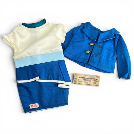 Our Generation Deluxe Fashion Flight Outfit Toys 