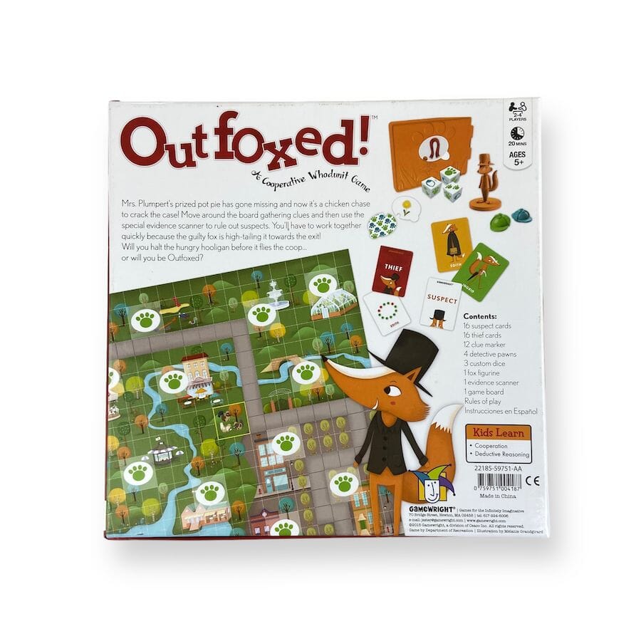 Outfoxed! A Who Dunnit Game Games 