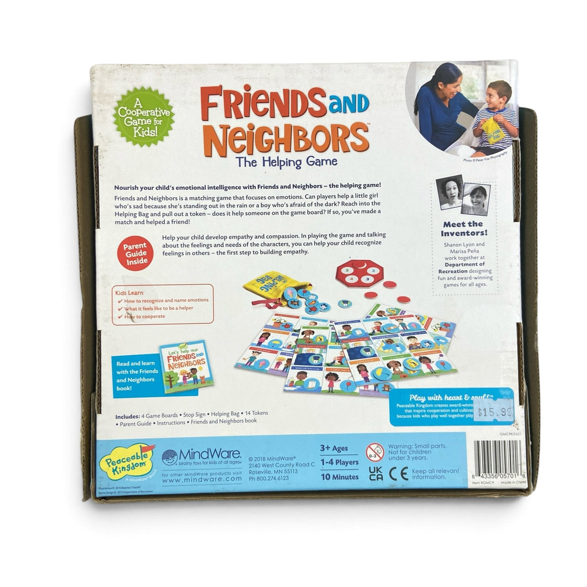 Peaceable Kingdom Cooperative Game Bundle Toys 
