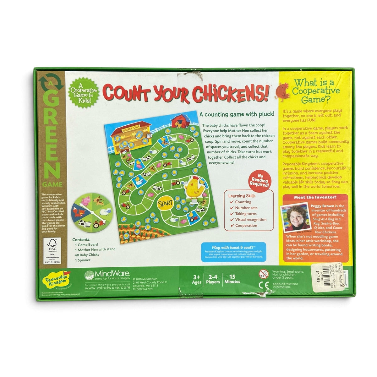 Peaceable Kingdom Cooperative Game Bundle Toys 