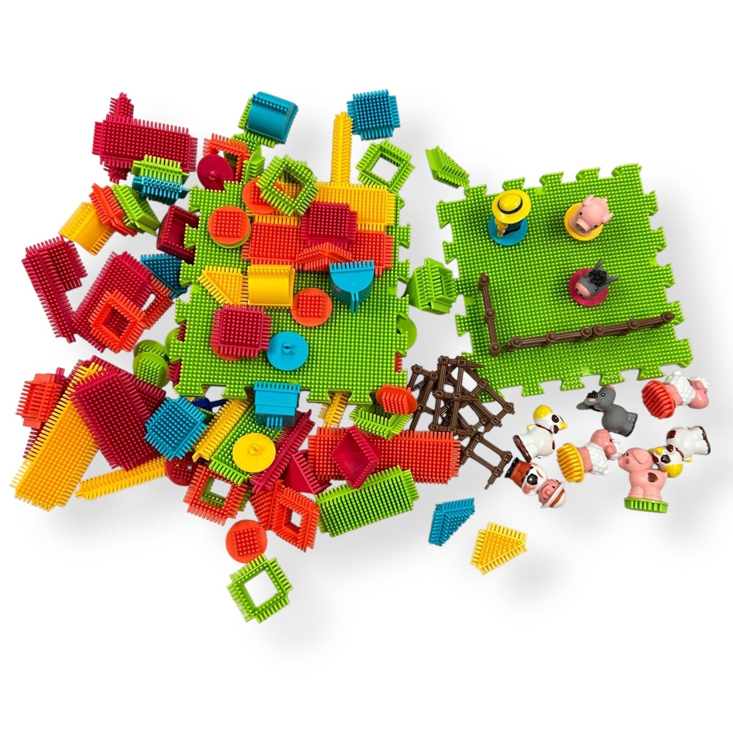 Picasso - Picasso Farm Themed Bristle Building Blocks Bundle