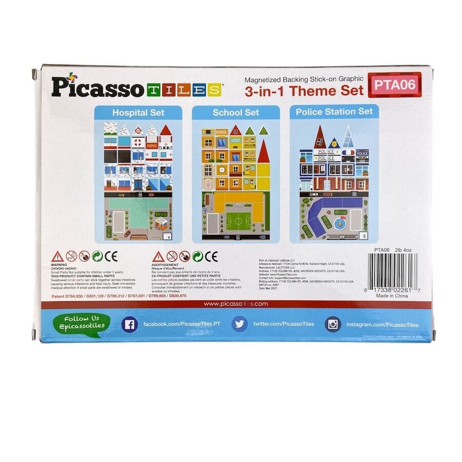 Picasso - Picasso Stick - on Graphic 3 - in - 1 Set