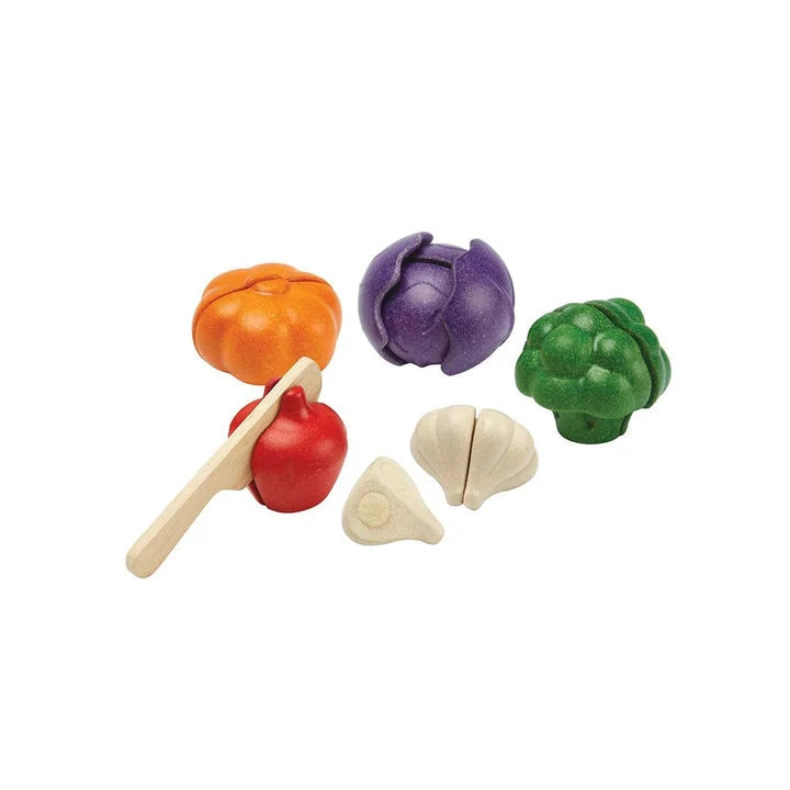 PlanToys 5-Color Veggie Set Toys 