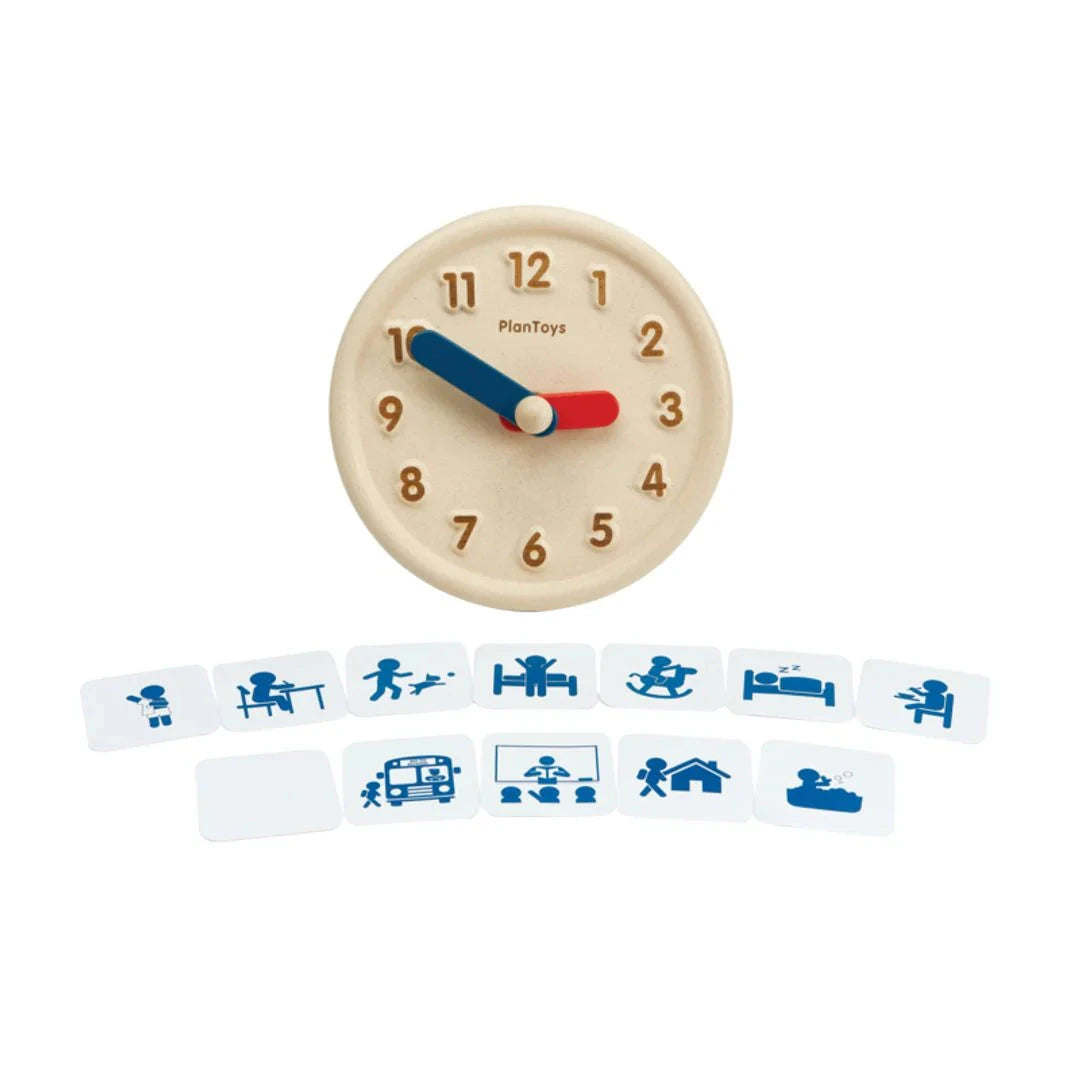 PlanToys Activity Clock Toys 