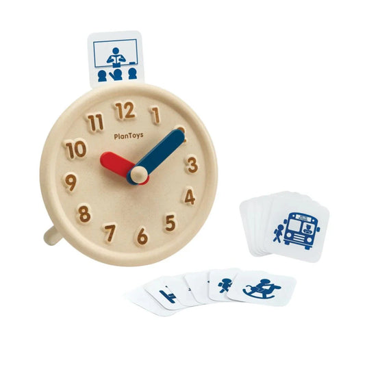 PlanToys Activity Clock Toys 