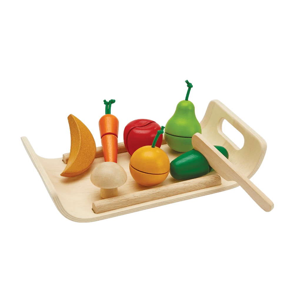 PlanToys - PlanToys Assorted Fruit & Vegetable Set