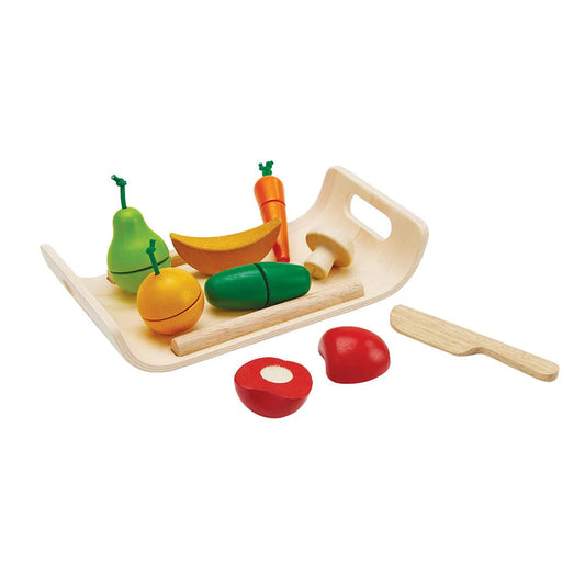 PlanToys Assorted Fruit & Vegetable Set 