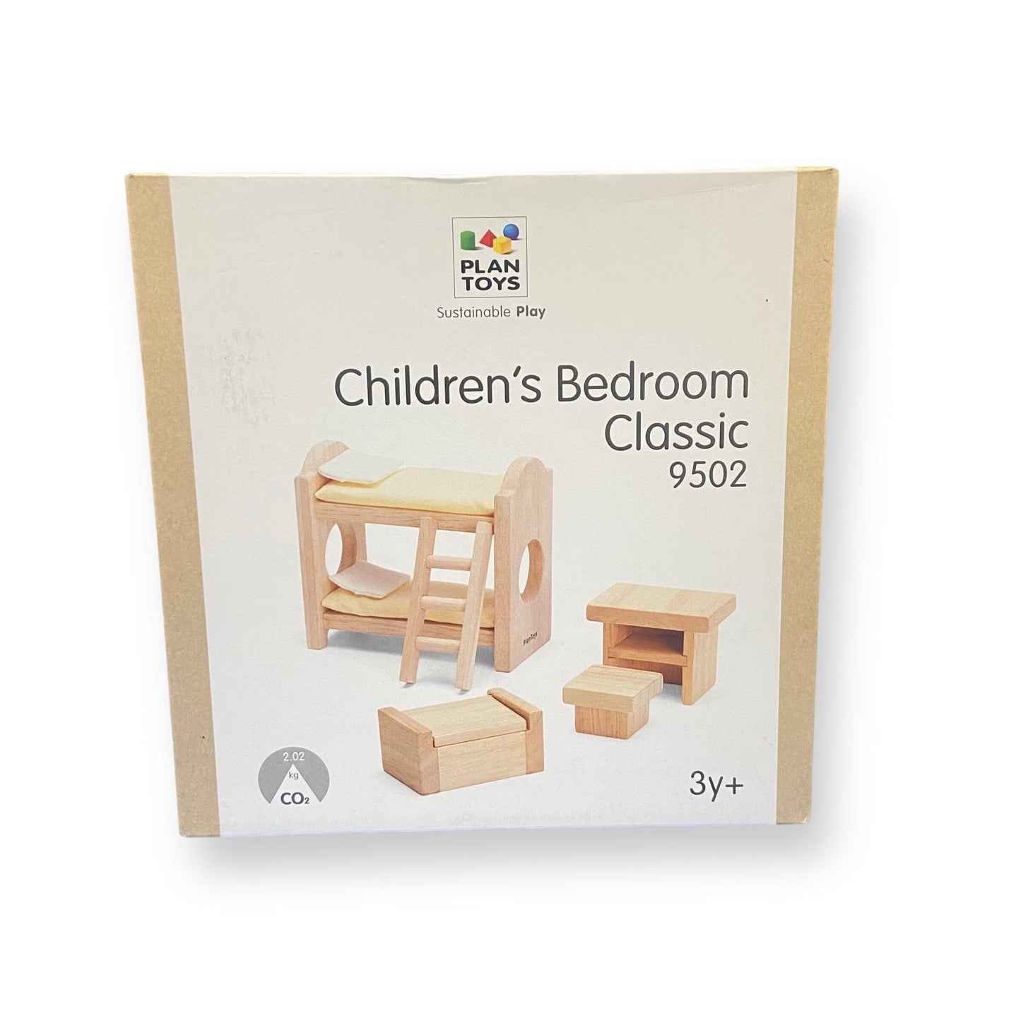 PlanToys - PlanToys Children's Bedroom Classic Dollhouse Furniture