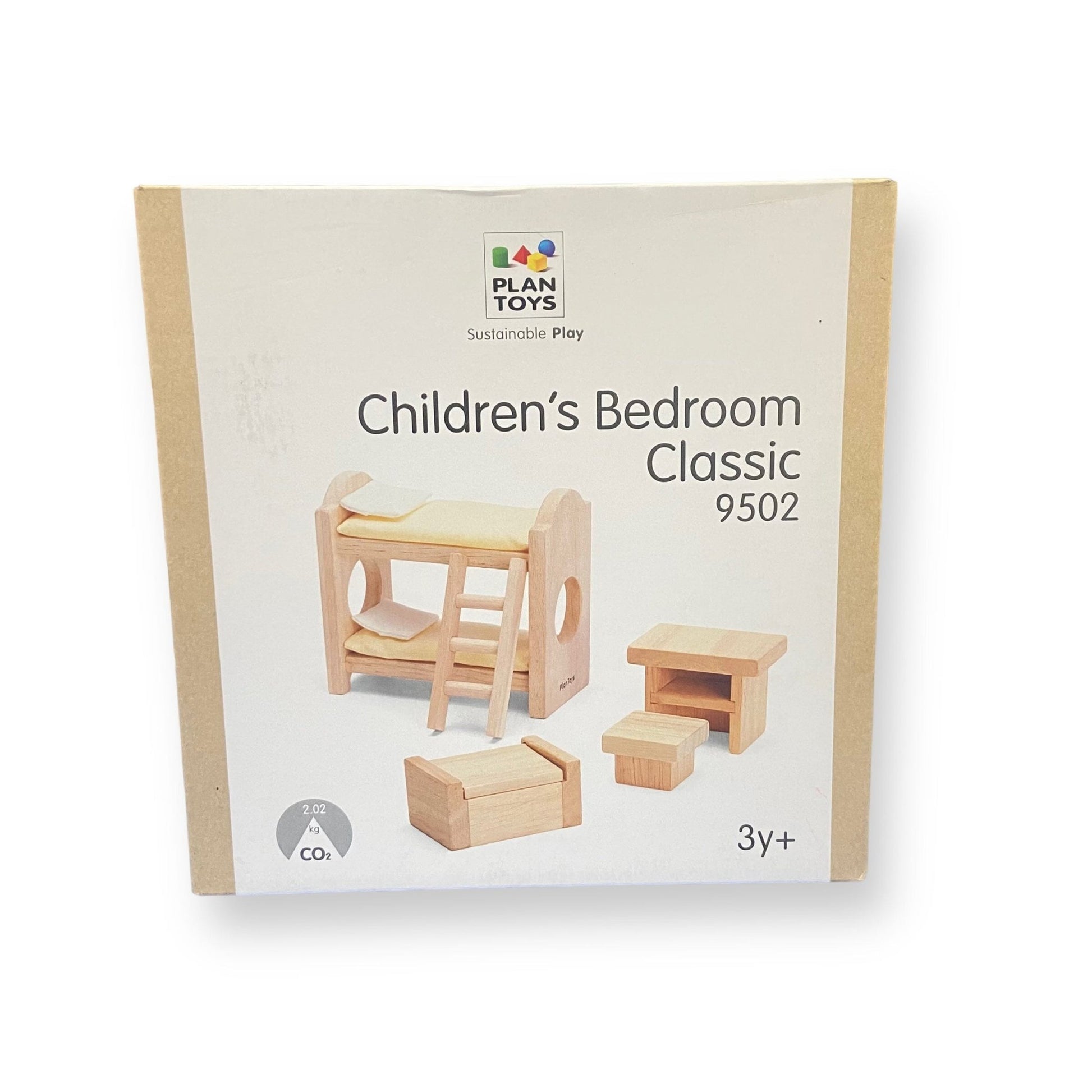 PlanToys - PlanToys Children's Bedroom Classic Dollhouse Furniture
