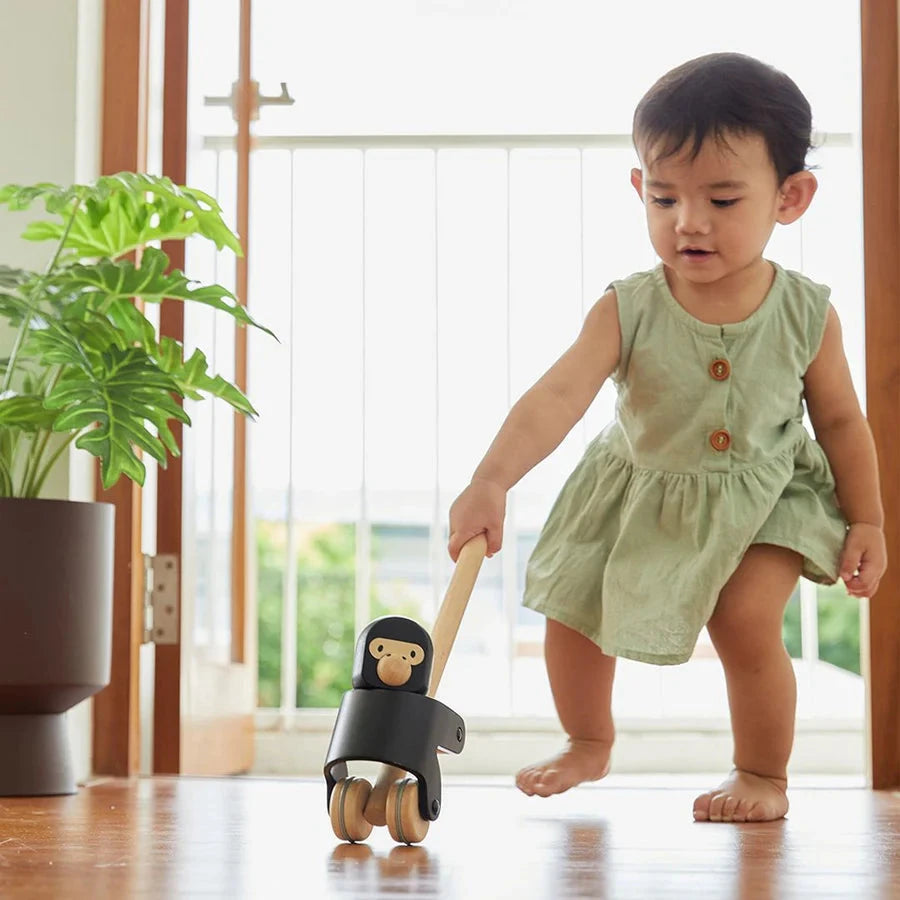 PlanToys Climbing Gorilla Push Toy Toys 