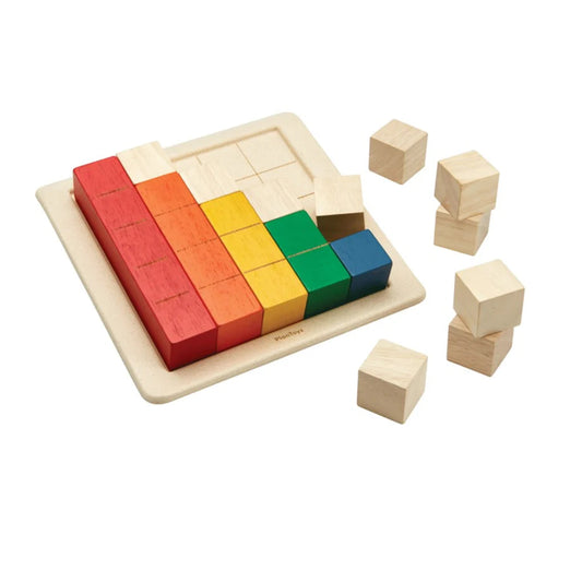 PlanToys Colored Counting Blocks Toys 