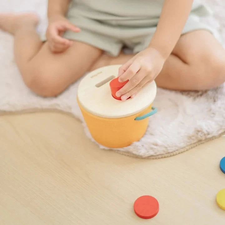 PlanToys Drop & Fit Bucket Toys 