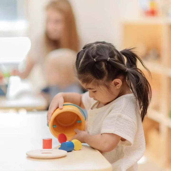 PlanToys Drop & Fit Bucket Toys 