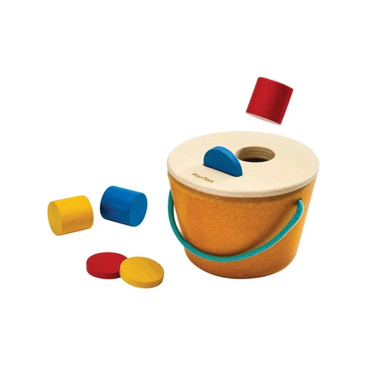 PlanToys Drop & Fit Bucket Toys 