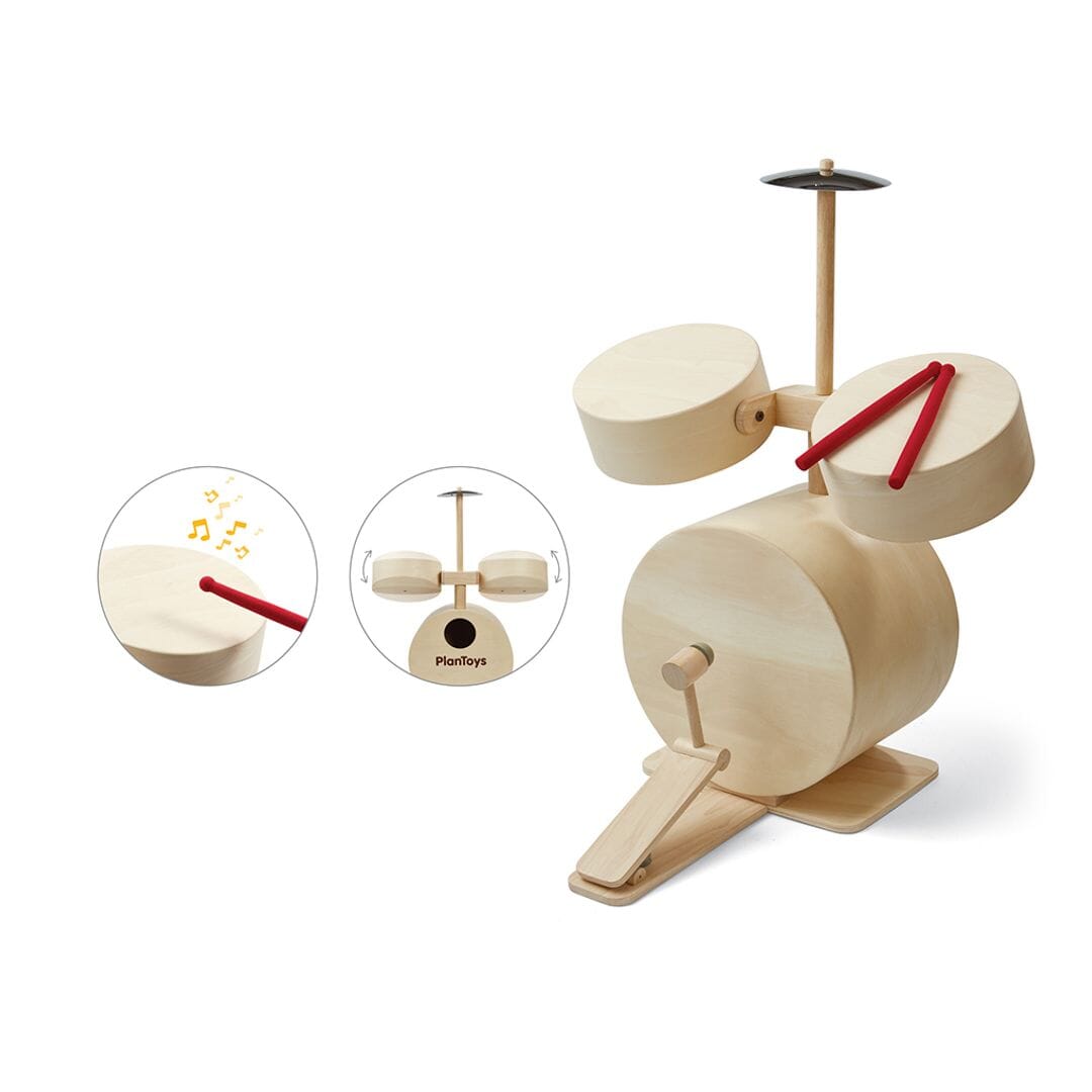 PlanToys USA - PlanToys Drum Set