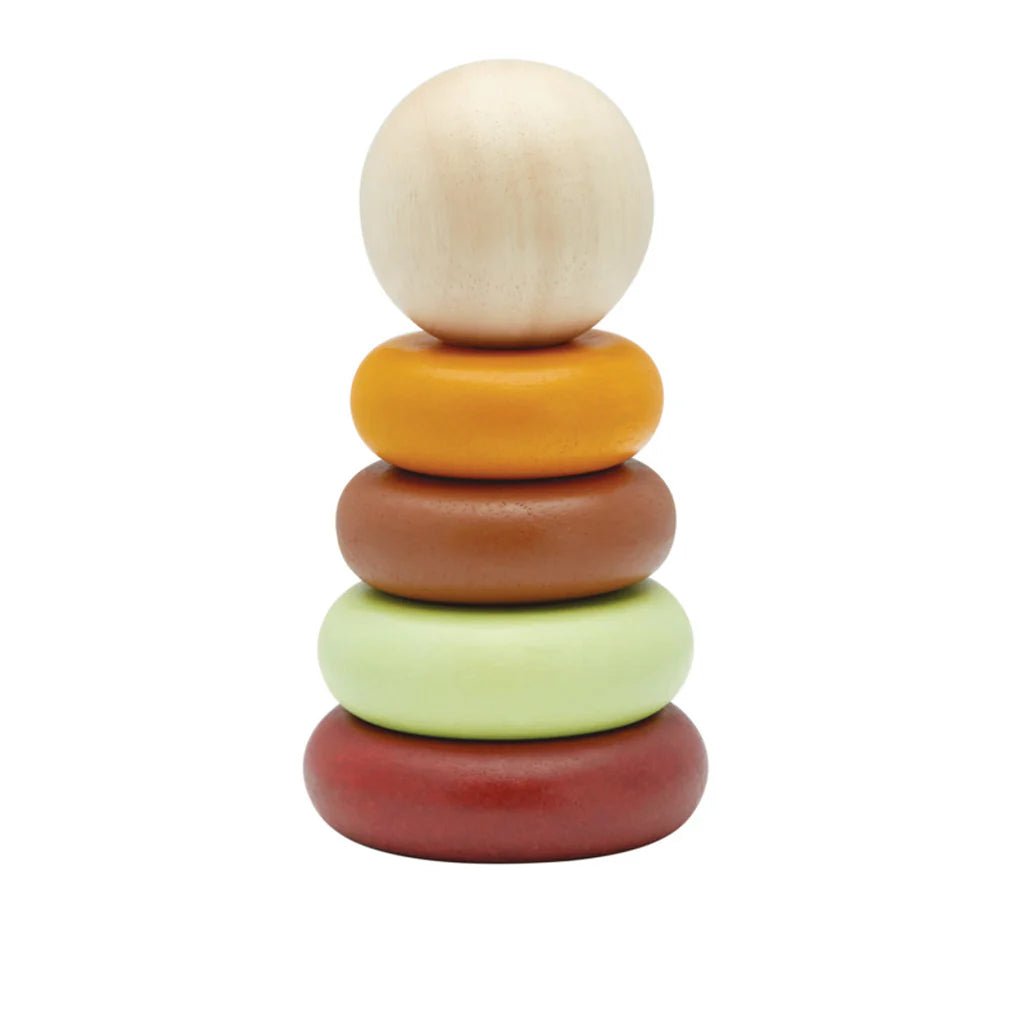 PlanToys - PlanToys First Stacking Ring - Modern Rustic