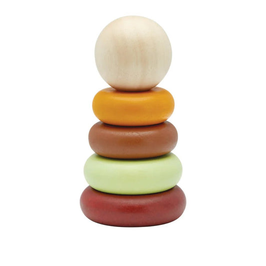 PlanToys - PlanToys First Stacking Ring - Modern Rustic
